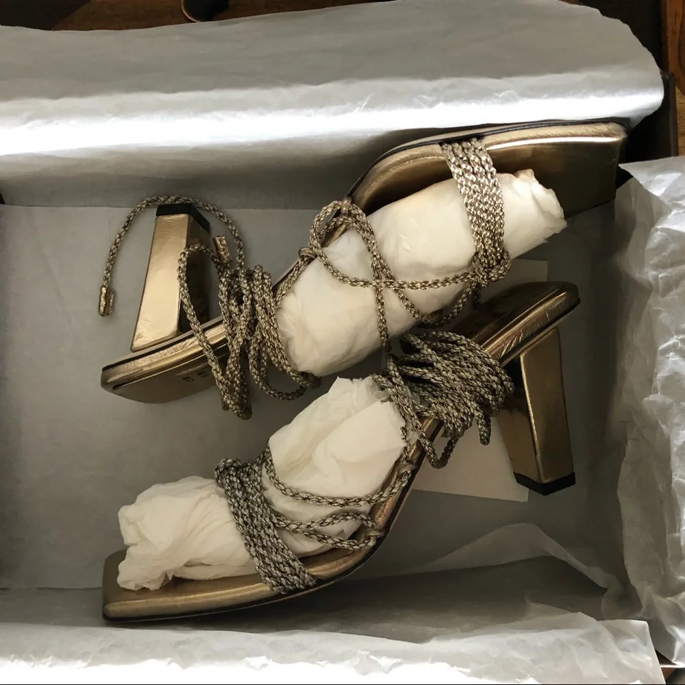 Serena Uziyel Ophilia Lace-Up Sandals